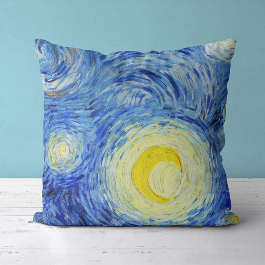 Feblilac Van Gogh Irregular Starry Sky Cushion Covers Throw Pillow Covers