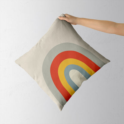 Feblilac Super Big Rainbow Cushion Covers Throw Pillow Covers