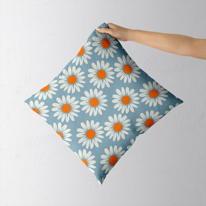 Feblilac Daisy Cushion Covers Throw Pillow Covers