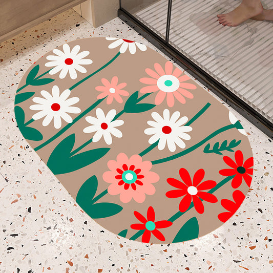 Feblilac Oval Irregular Garden Diatomaceous Earth