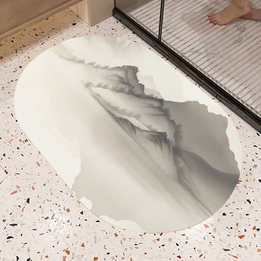 Feblilac Oval Boat Landscape Diatomaceous Earth