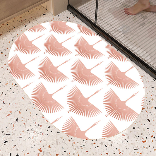 Feblilac Oval Pink Crane Diatomaceous Earth
