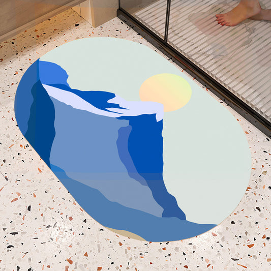 Feblilac Oval the Snow Mountain of Sunrise Diatomaceous Earth