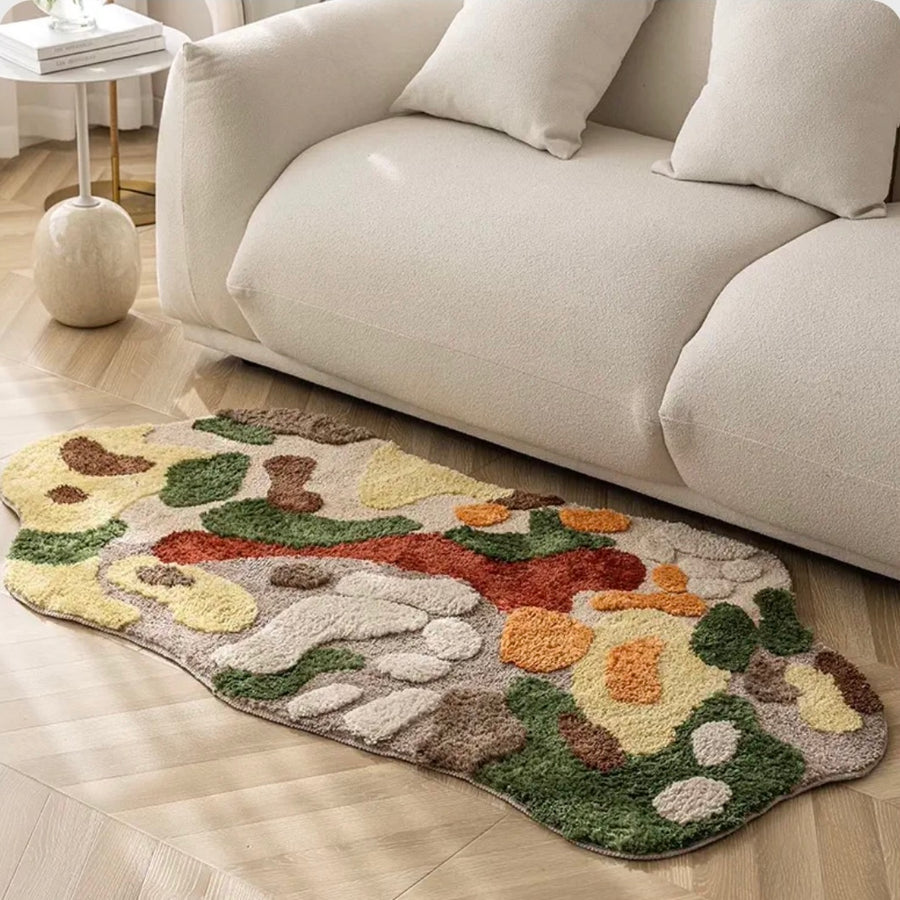 Feblilac Moss Tufted Bedroom Mat - view 2