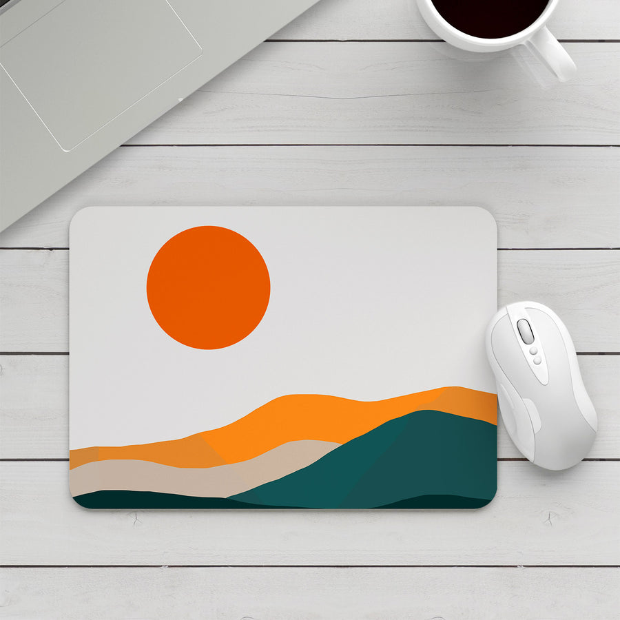 Feblilac Blue Mountains Mouse Pad