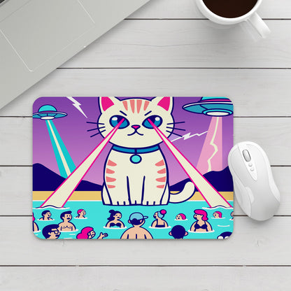 Feblilac Laser Cat Mouse Pad