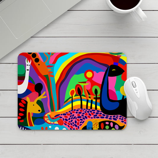 Feblilac Children's Drawings Mouse Pad