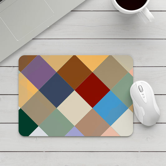 Feblilac Colorful Checkerboard Mouse Pad