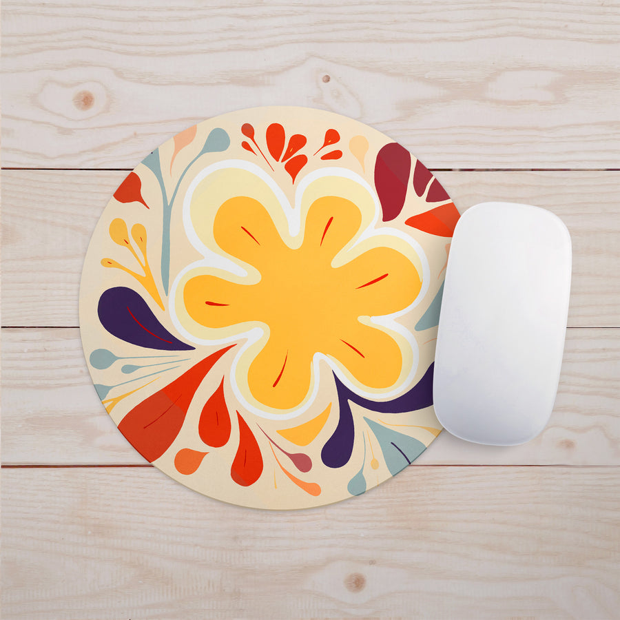 Feblilac Blooming Flower Mouse Pad - view 2