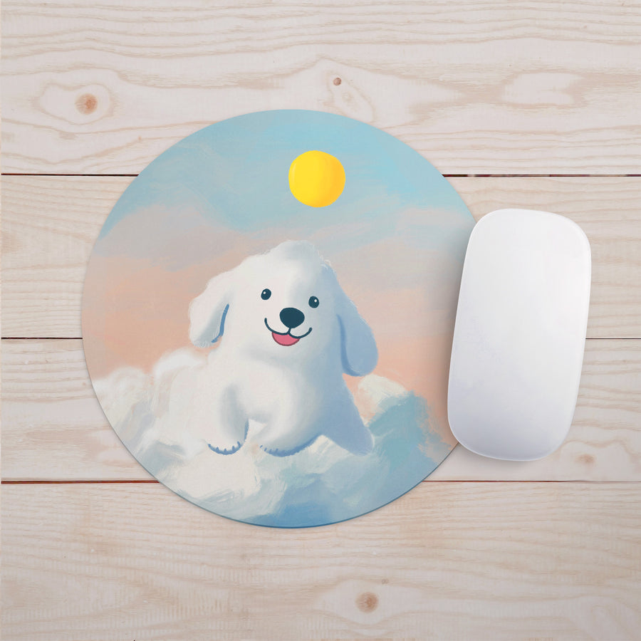 Feblilac Cloud Dog Mouse Pad - view 2