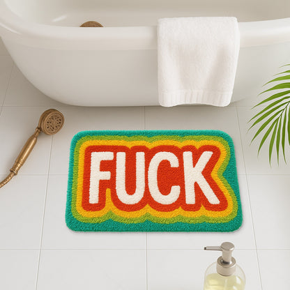 Bold Statement Tufted Bath Mat