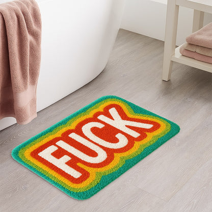 Bold Statement Tufted Bath Mat