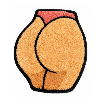 Feblilac Cheeky Bottom Tufted Bath Mat