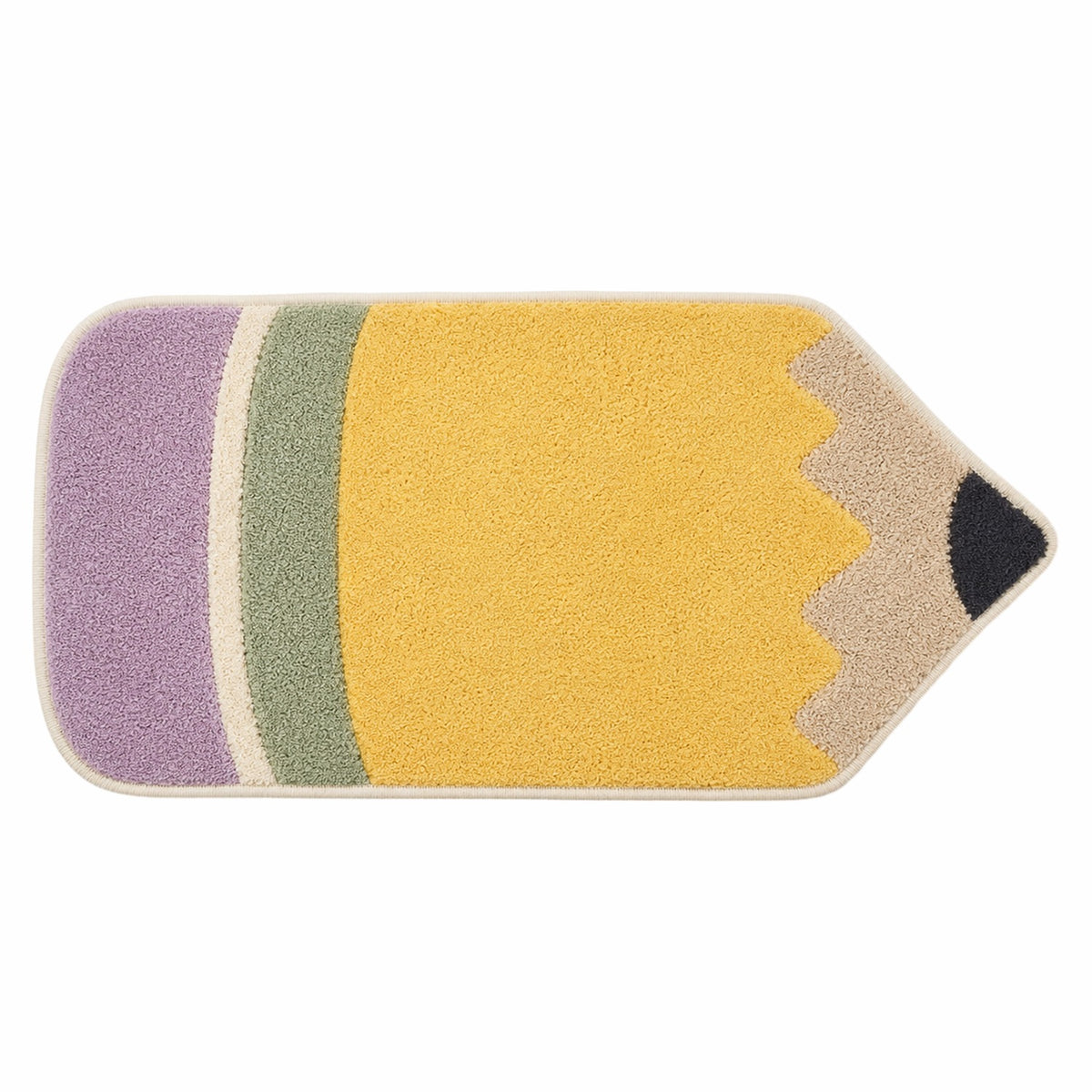 Feblilac Pencil Tufted Bath Mat
