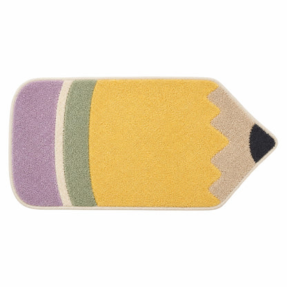 Feblilac Pencil Tufted Bath Mat
