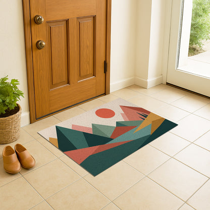 Feblilac Mountain Dive Door Curtain