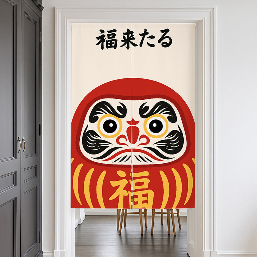 Feblilac Daruma Door Curtain