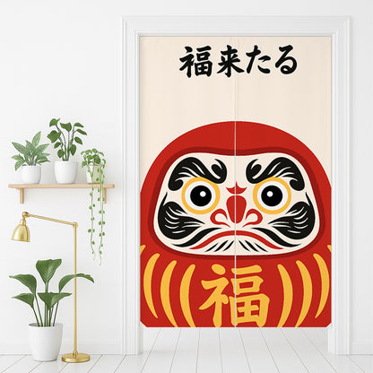 Feblilac Daruma Door Curtain