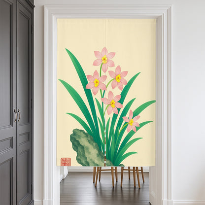 Feblilac Orchid Door Curtain