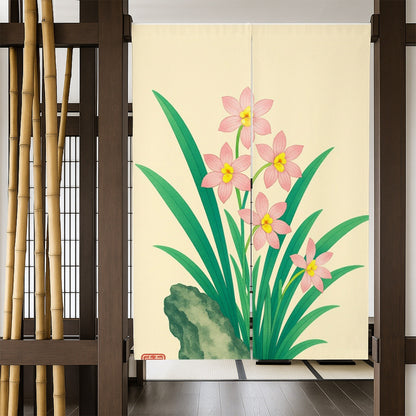 Feblilac Orchid Door Curtain