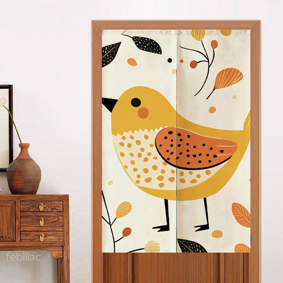 Feblilac Little Sparrow Door Curtain