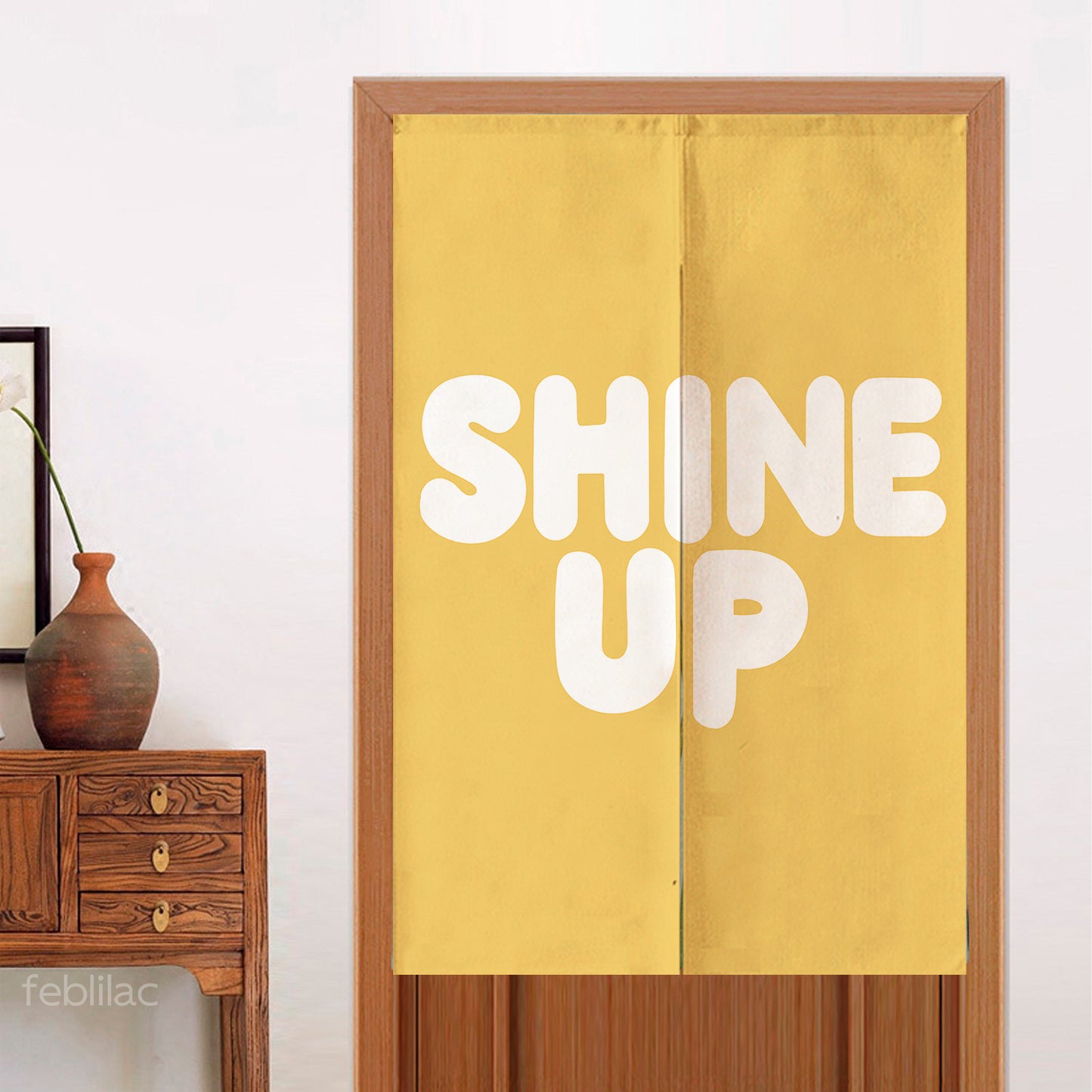 Feblilac Shine UP Door Curtain