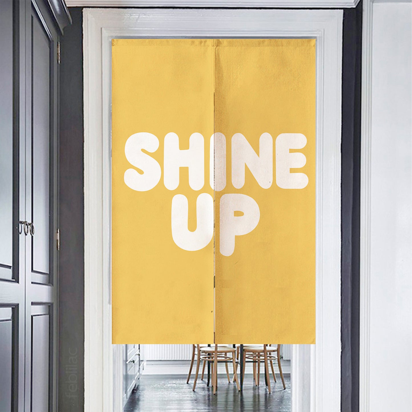 Feblilac Shine UP Door Curtain