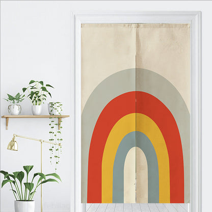 Feblilac Super Big Rainbow Door Curtain