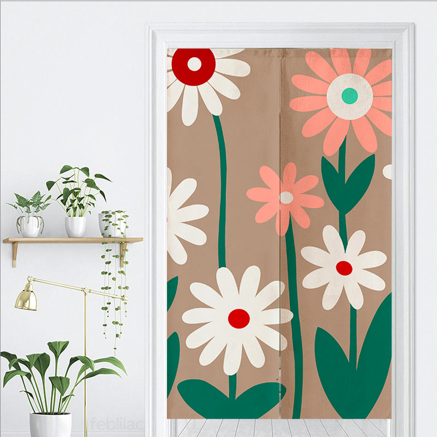 Feblilac Irregular Garden Door Curtain - view 3