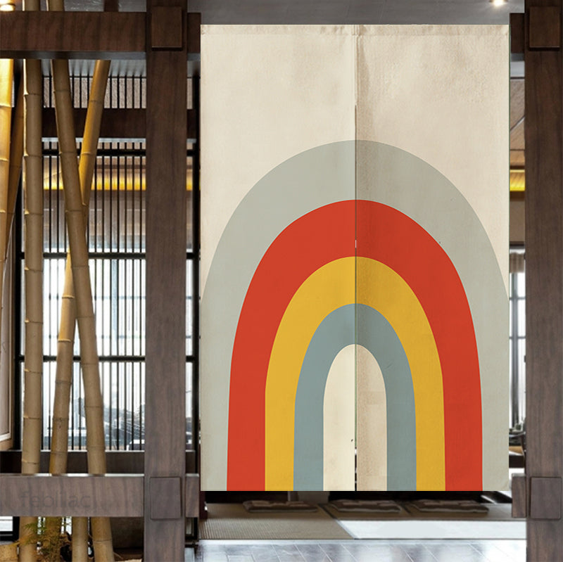 Feblilac Super Big Rainbow Door Curtain - view 4