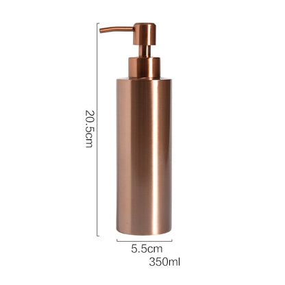 Stainless Steal Soap Dispenser, Iron Pump Bottle for Liquid Soap