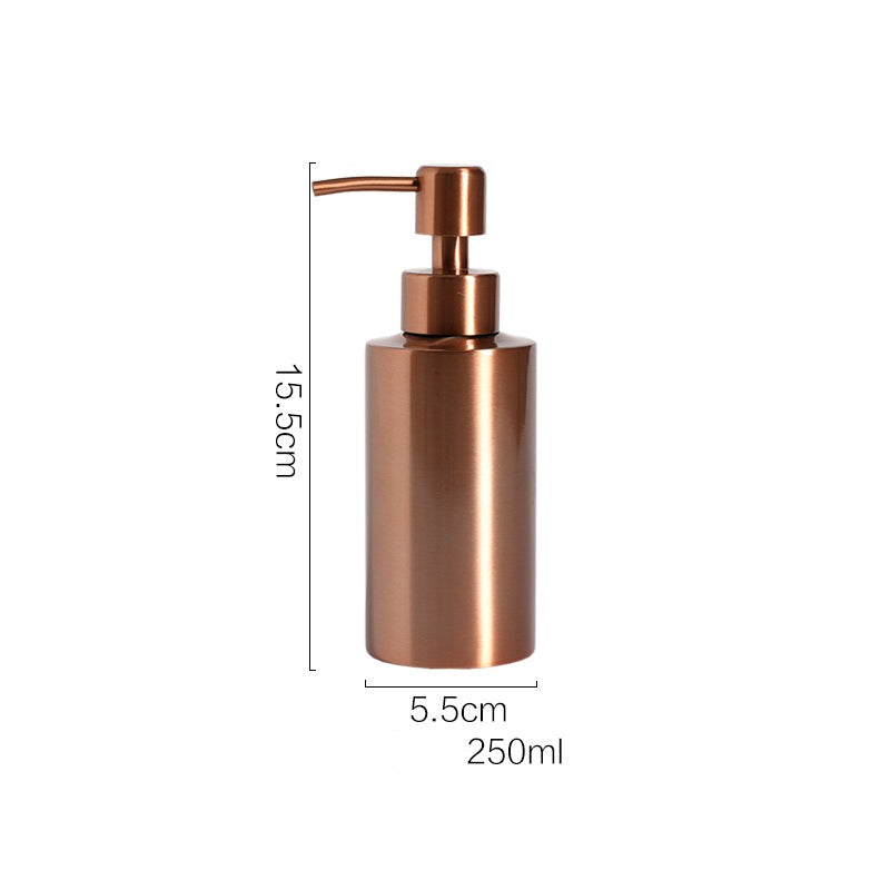 Stainless Steal Soap Dispenser, Iron Pump Bottle for Liquid Soap