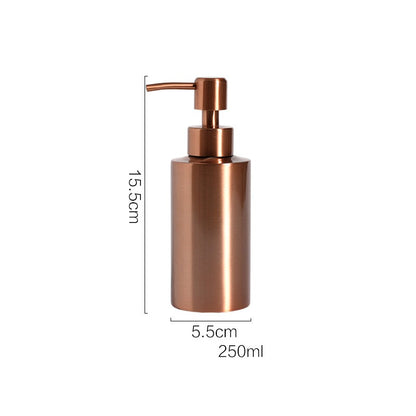 Stainless Steal Soap Dispenser, Iron Pump Bottle for Liquid Soap