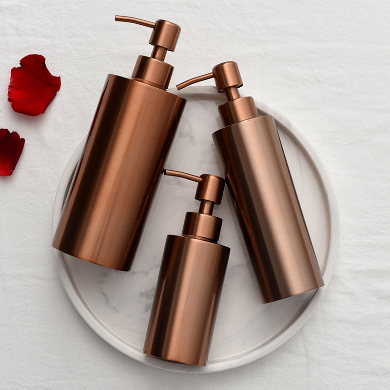 Stainless Steal Soap Dispenser, Iron Pump Bottle for Liquid Soap - view 4