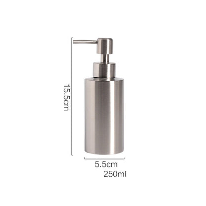 Stainless Steal Soap Dispenser, Iron Pump Bottle for Liquid Soap