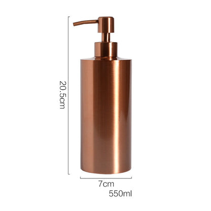 Stainless Steal Soap Dispenser, Iron Pump Bottle for Liquid Soap