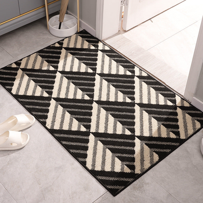 Feblilac Hera Home Entry Door Mat, Home Door Porch, Dust Removal and Wear-resistant Door Mat, Simple Water-abs