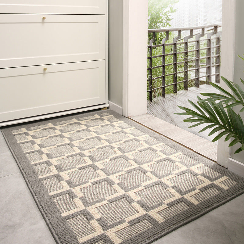 Feblilac Morocco Home Entry Door Mat, Home Door Porch, Dust Removal and Wear-resistant Door Mat, Simple Water-