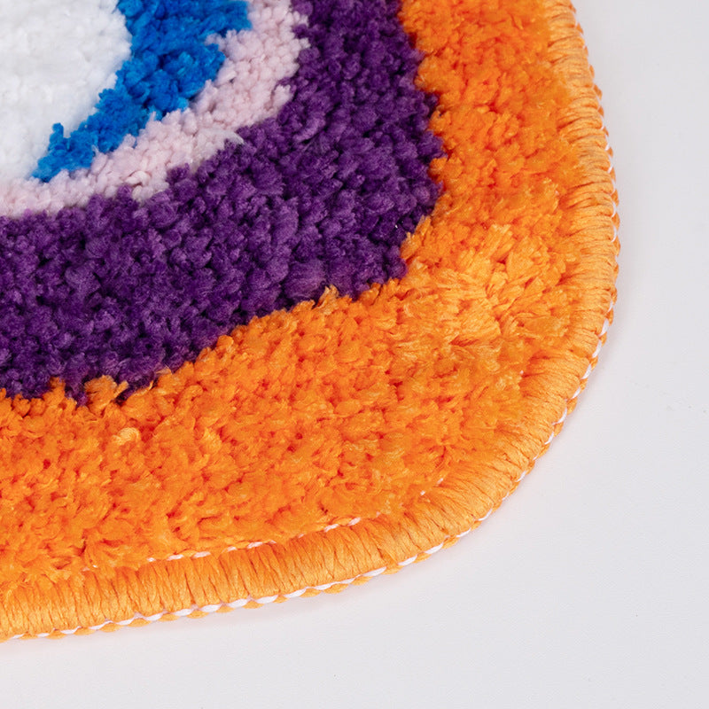 Feblilac Letter SLUT Tufted Bath Mat