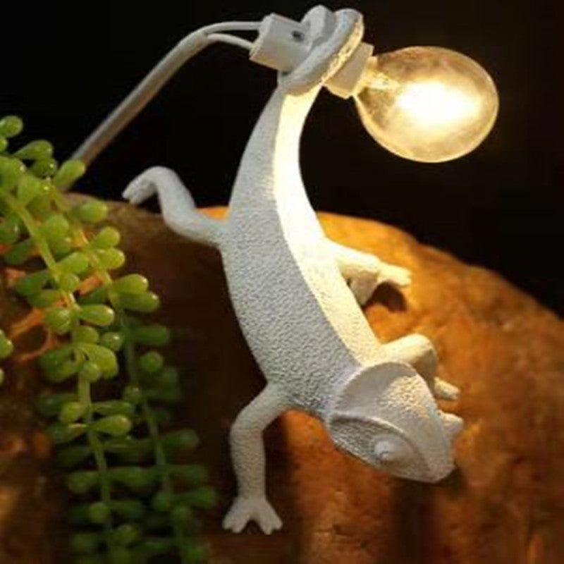 Cute Chameleon Table Light, Lamp and Wall Light - view 2