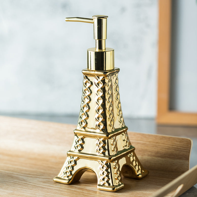 Ceramic Eiffel Tower Soap Dispenser - view 3