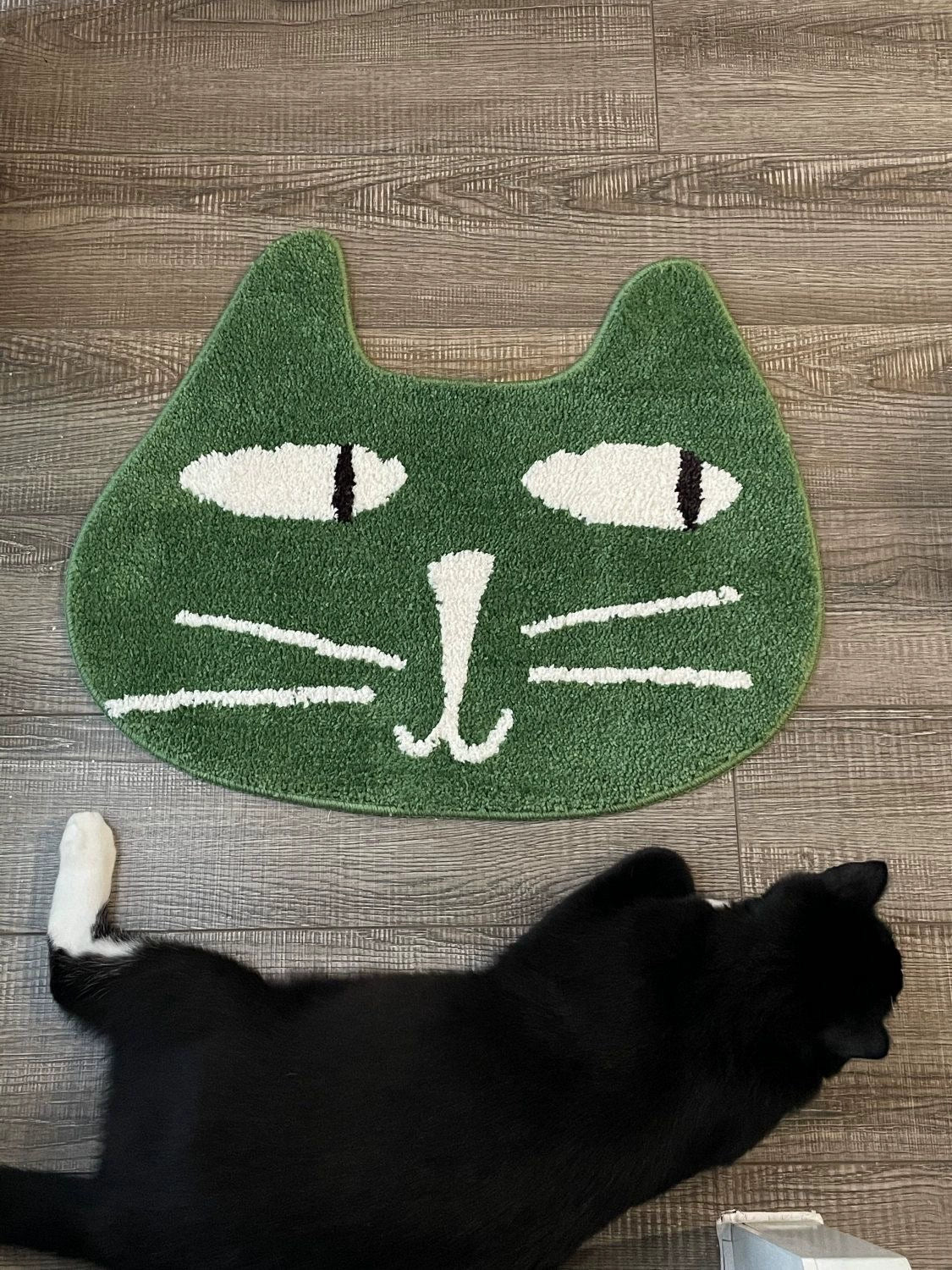Feblilac Cute Cat Tufted Bath Mat - view 19