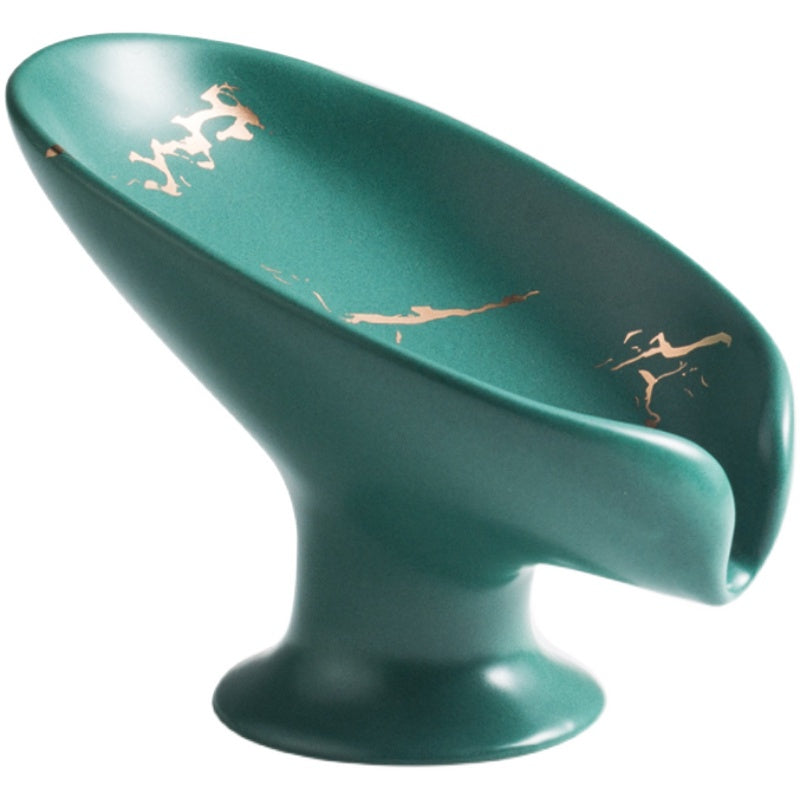 Feblilac Ceramic Elegant Soap Holder for Bathroom