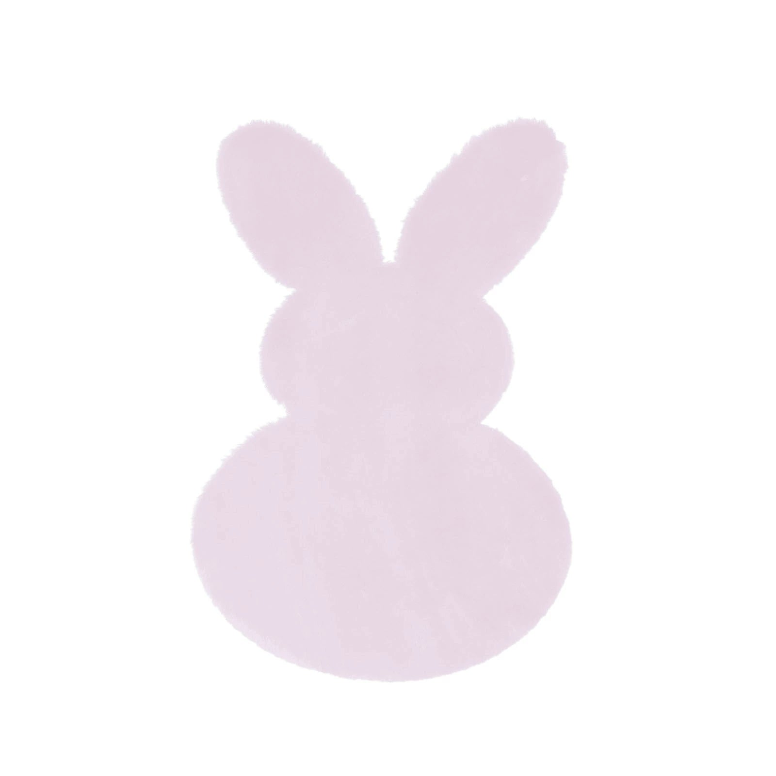 Feblilac Solid Easter Rabbit Tufted Bath Mat - view 24