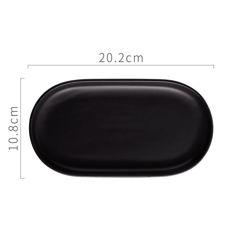 Ceramic Marble Texture Tray, Bathroom Home Decor - view 10