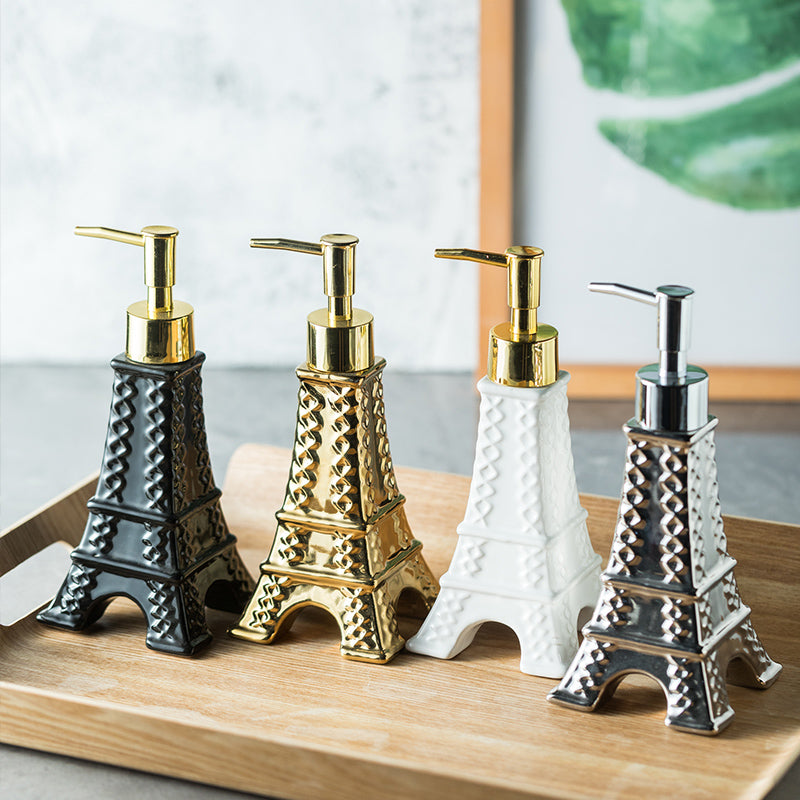 Ceramic Eiffel Tower Soap Dispenser - view 4