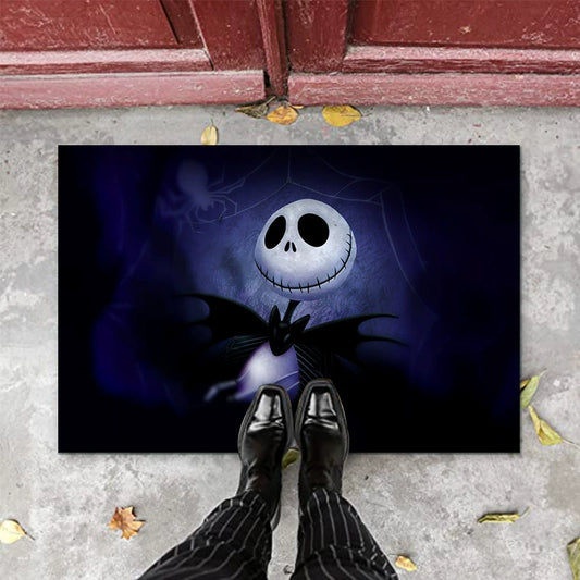 Feblilac Halloween Mr. Smile PVC Coil Door Mat