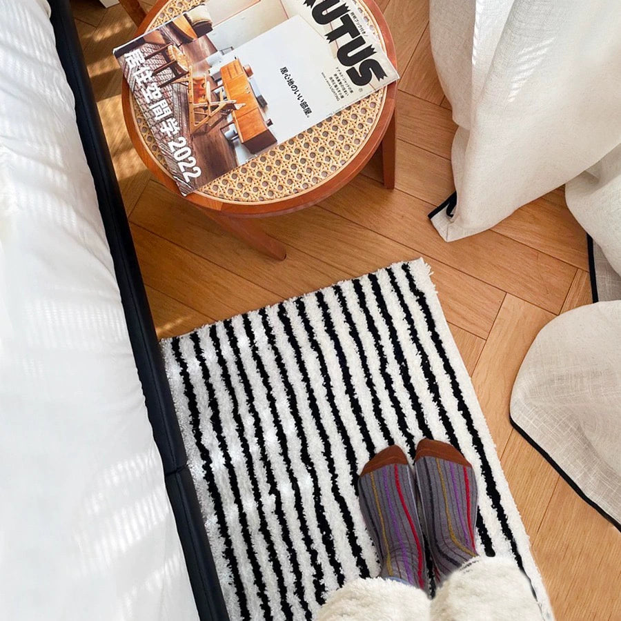 Feblilac Personalized StripedTufted Bath Mat - view 4