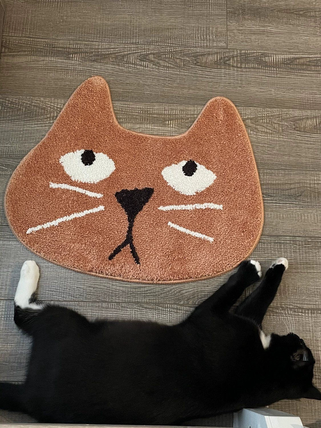 Feblilac Cute Cat Tufted Bath Mat - view 18