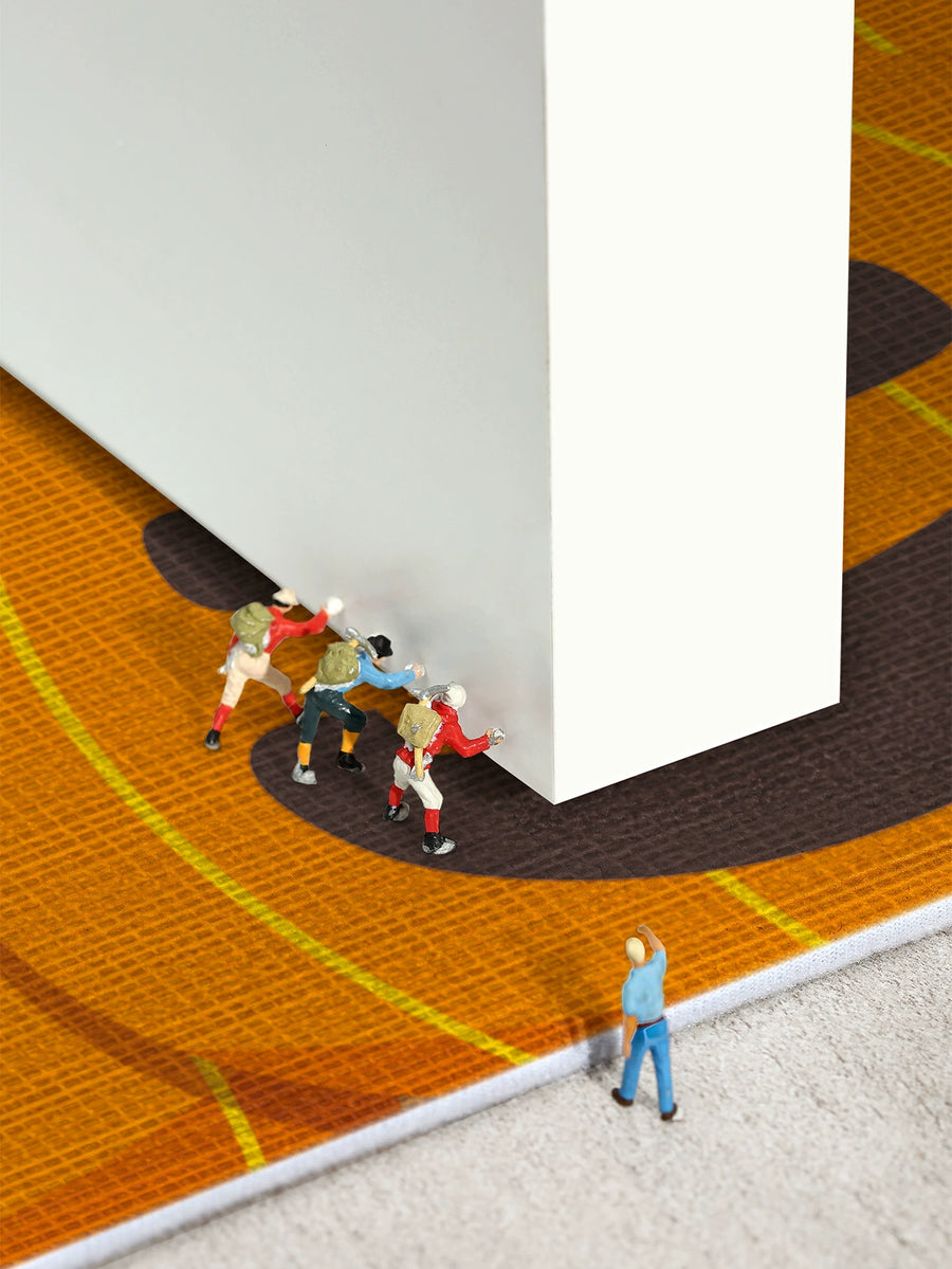 Feblilac Trick or Treat Pumpkin PVC Coil Door Mat - view 2